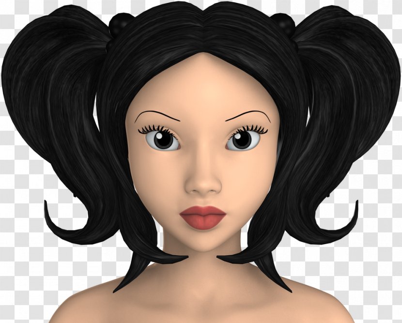 Black Hair Brown Figurine - Updo Natural Hairstyles 2013 Transparent PNG