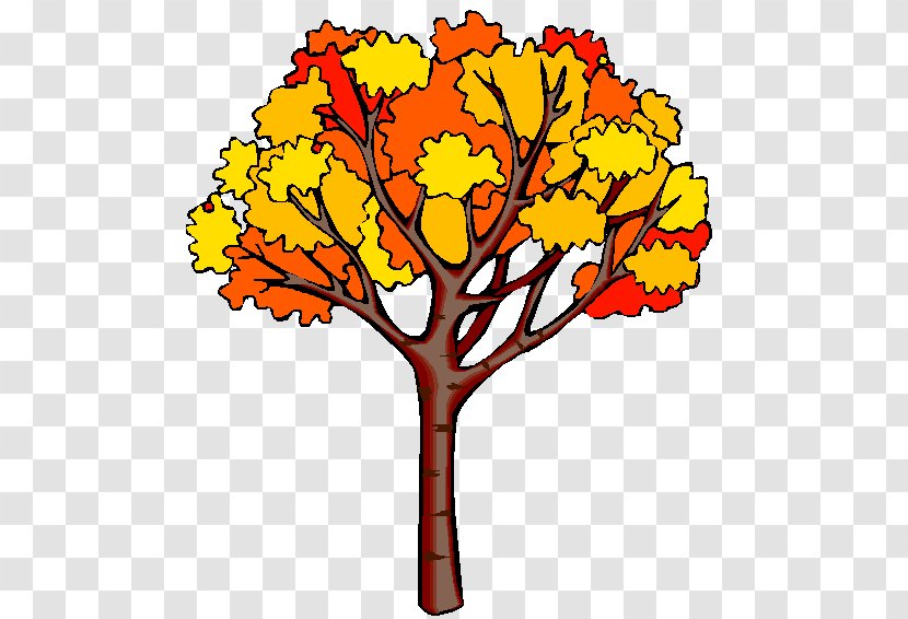 Autumn Tree Clip Art - Flower Transparent PNG