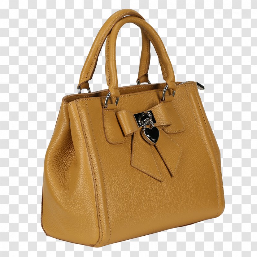 Tote Bag Leather Messenger Bags Caramel Color - Handbag Transparent PNG