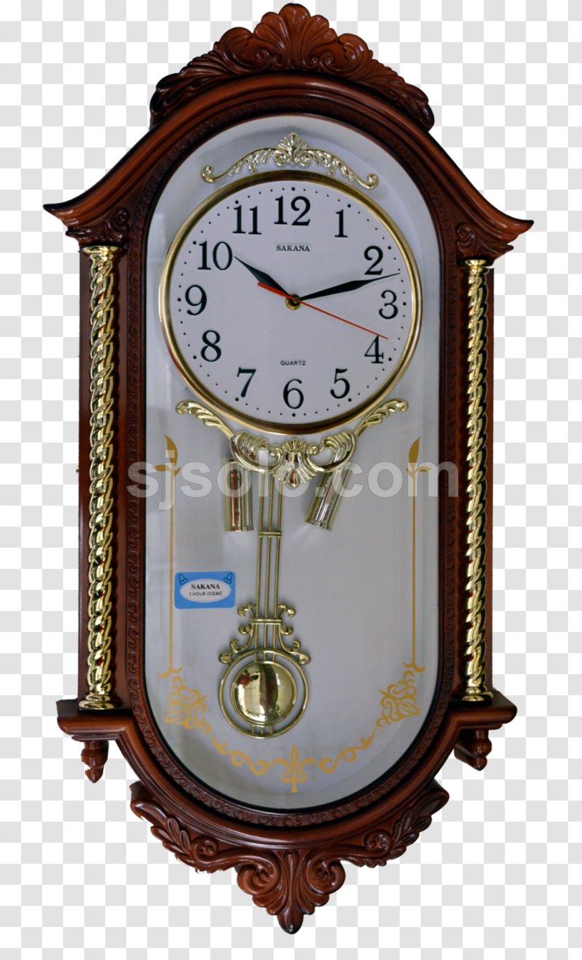 Pendulum Clock Floor & Grandfather Clocks Wall Jam Dinding - Antique Transparent PNG