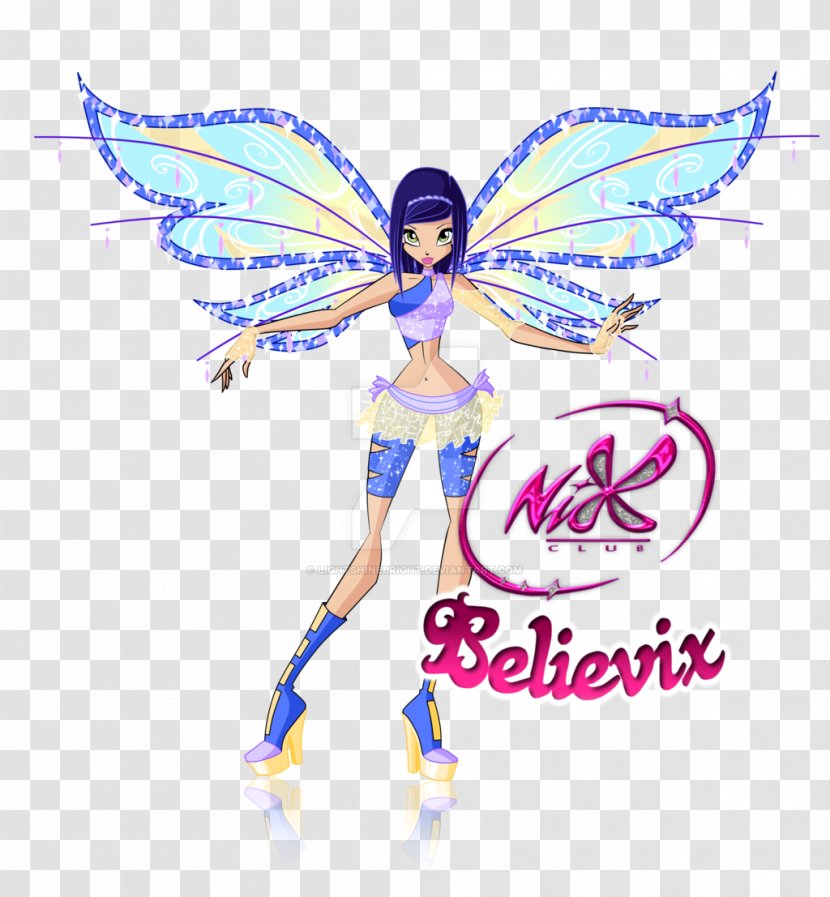 Aisha Musa Flora Roxy Tecna - Angel - Shine Colorful Transparent PNG