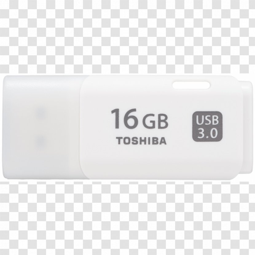 USB Flash Drives Memory Computer Data Storage Toshiba 3.0 Transparent PNG
