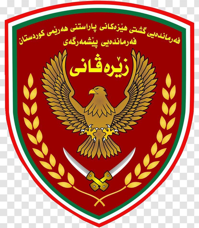 Democratic Federation Of Northern Syria Erbil Sinjar Peshmerga - Kurdish Region Western Asia - Badge Transparent PNG