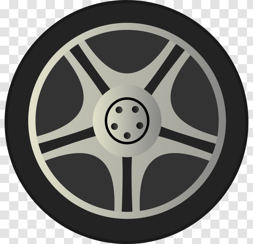 Wheel Car Clip Art - Tire - Image, Free Download Transparent PNG