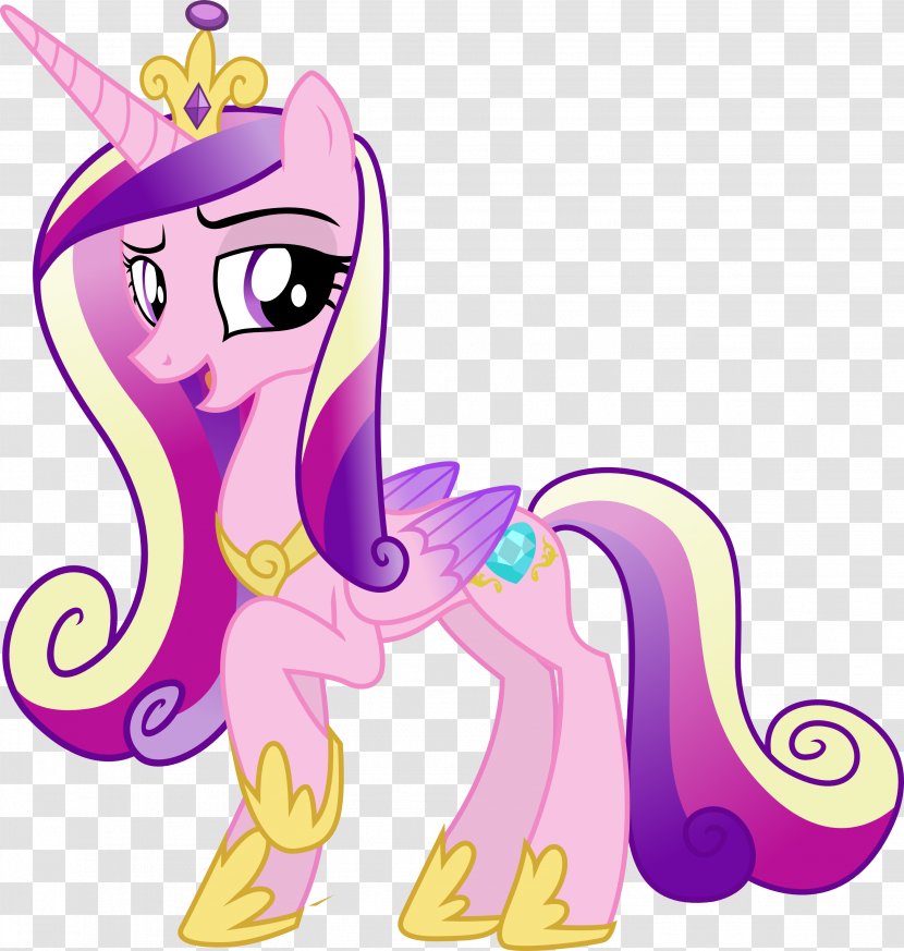 Princess Cadance My Little Pony Twilight Sparkle Celestia - Heart Transparent PNG