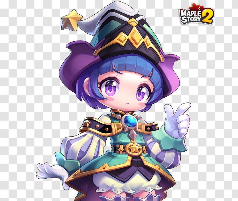 MapleStory 2 Wizard Character - Cartoon Transparent PNG