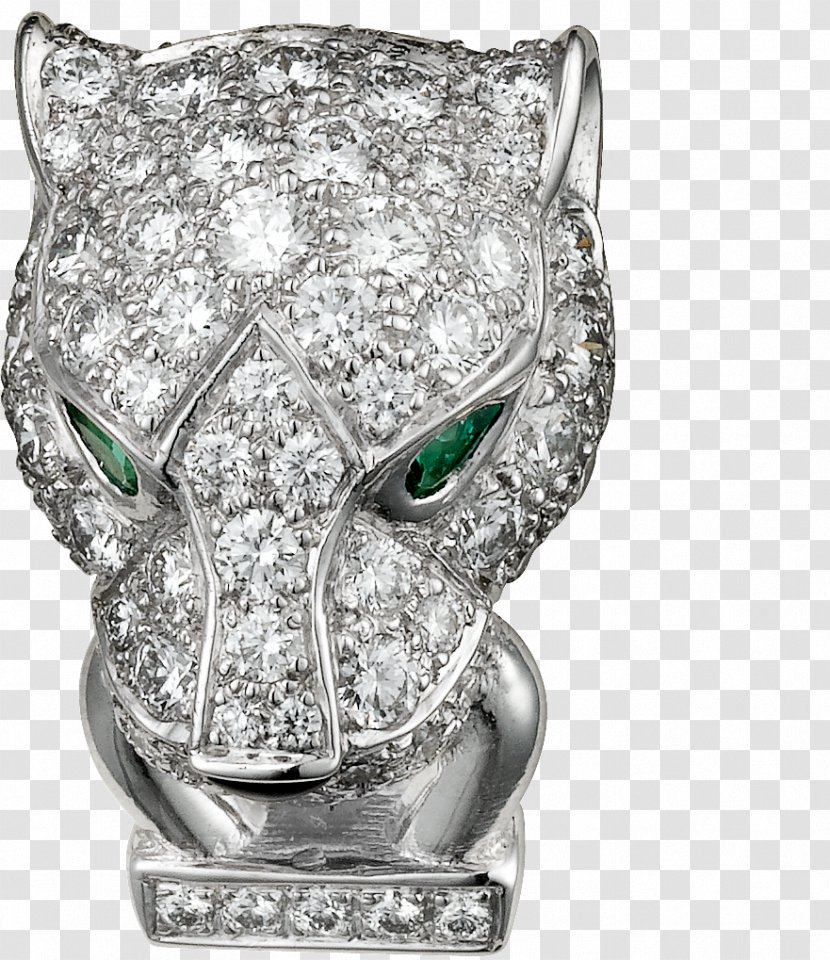 Earring Cartier Emerald Jewellery Brilliant - Bling - Joyas Transparent PNG