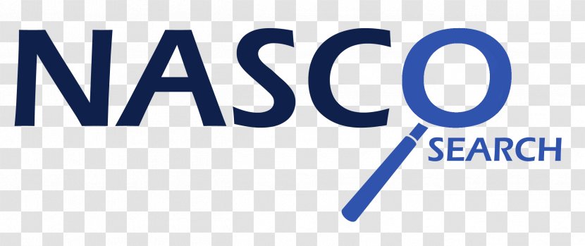 Logo Brand Nasco Font - Blue - Database Transparent PNG