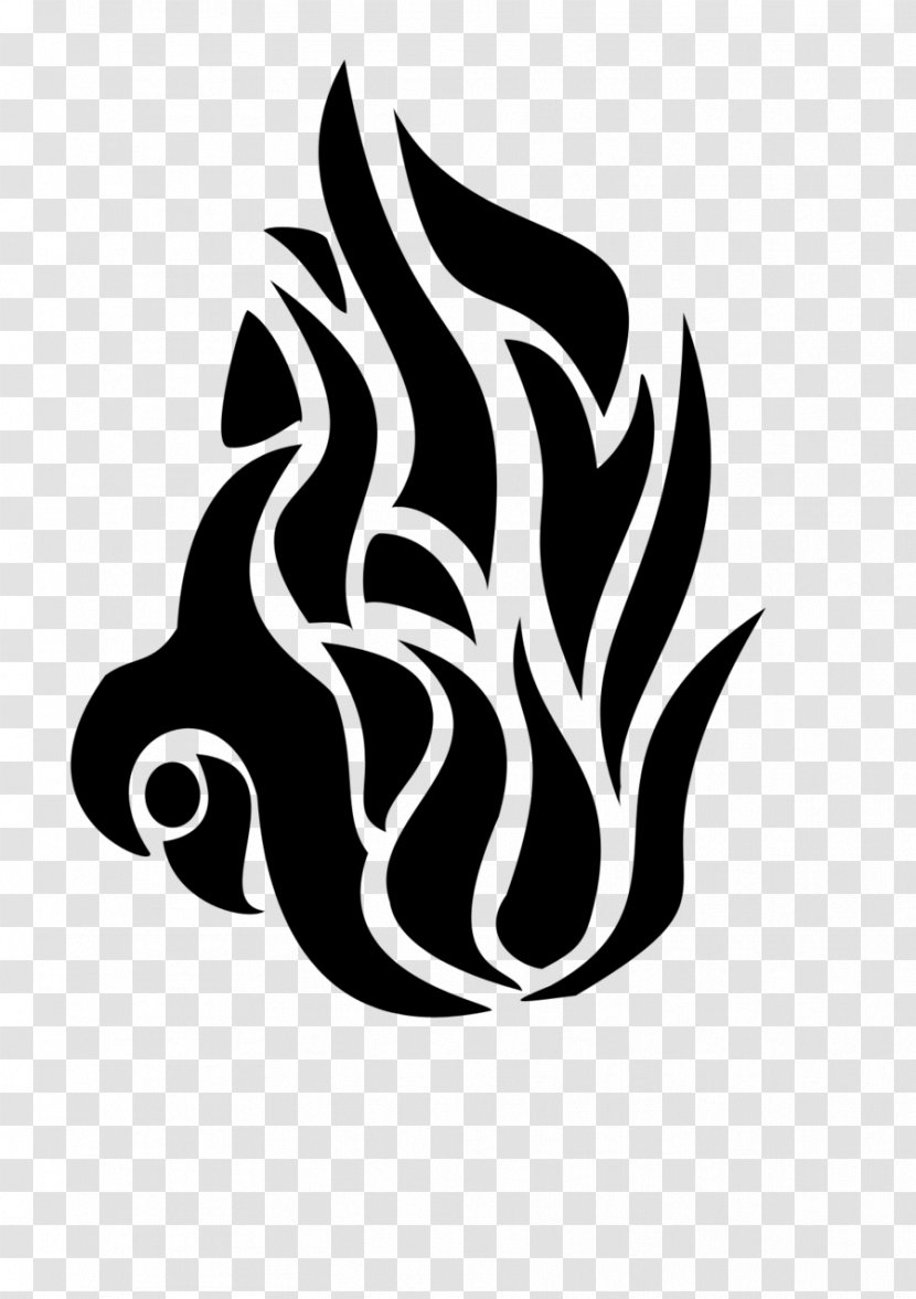 Sleeve Tattoo Flame Clip Art - Black Cool Transparent PNG