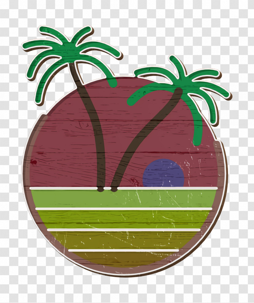 Beach Icon Tropical Icon Transparent PNG