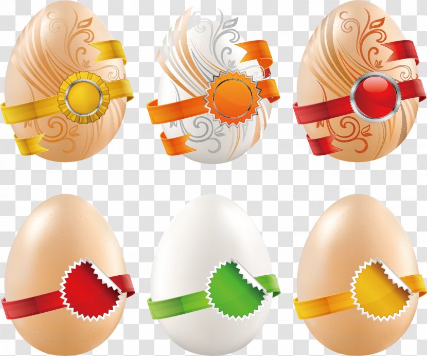 Euclidean Vector Easter Royalty-free Illustration - Chicken Egg - Label Material Transparent PNG