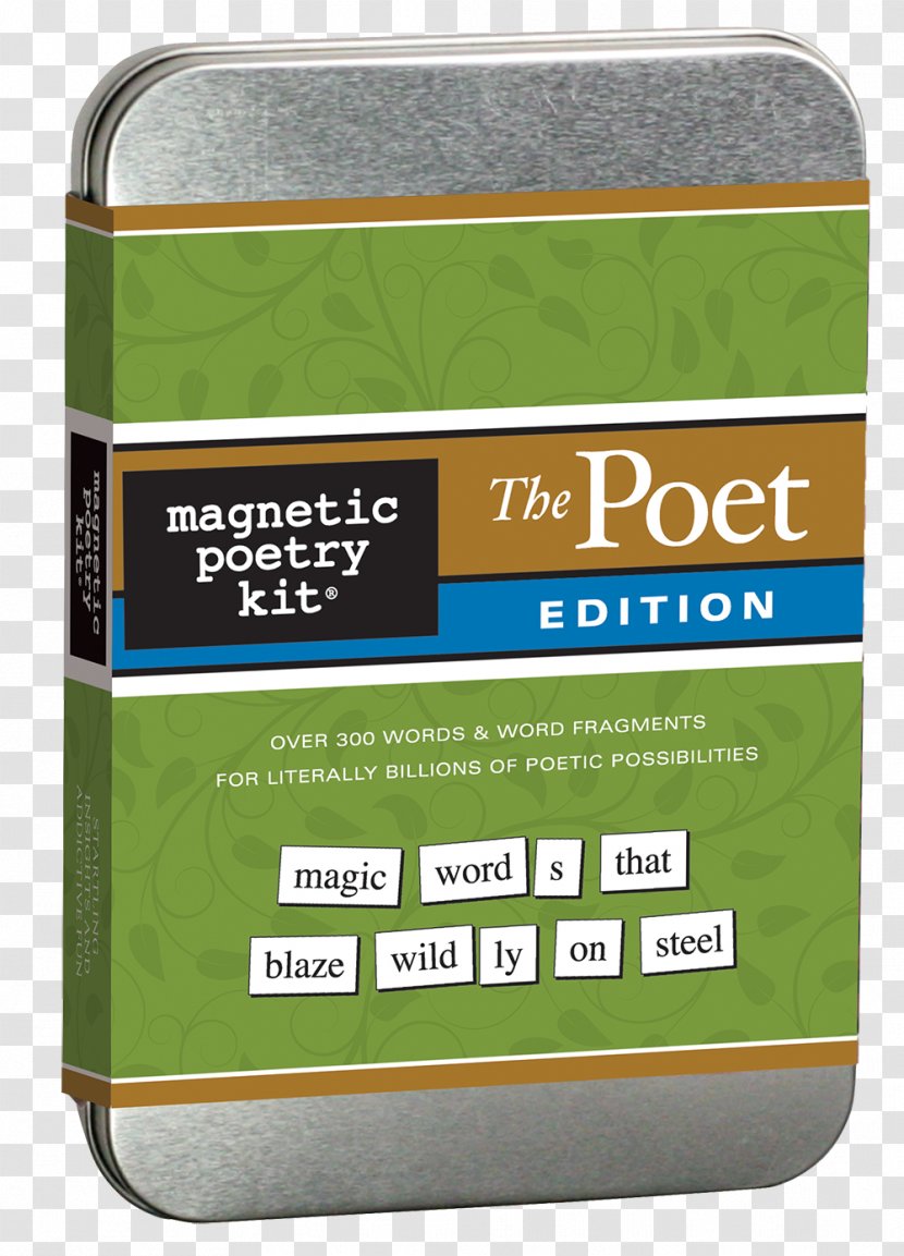 Magnetic Poetry Kit Every Last Word - Book Transparent PNG