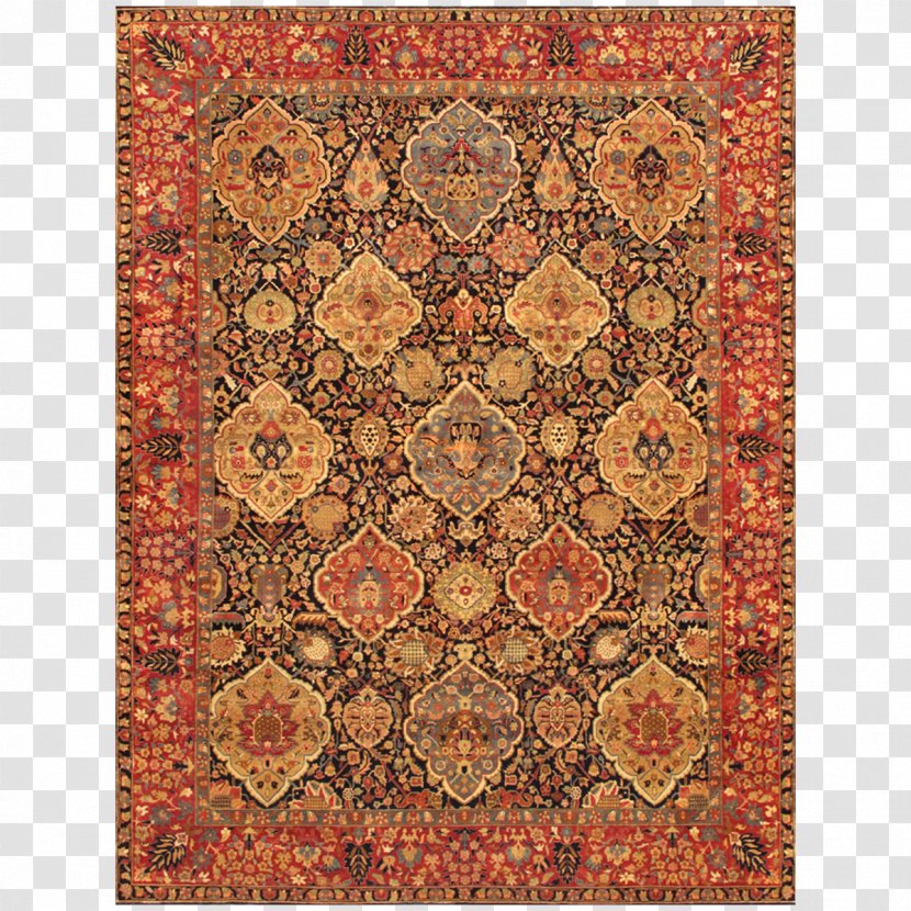 Oriental Rugs And Carpets Kerman Heris - Pile - Carpet Transparent PNG