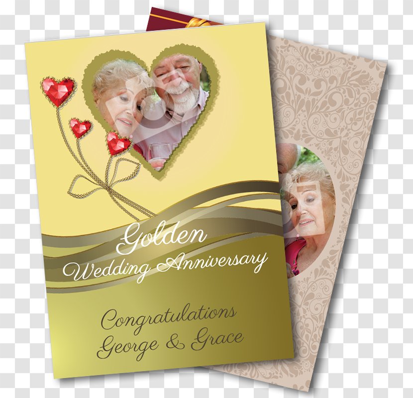 Paper Greeting & Note Cards Picture Frames - Card - Golden Transparent PNG