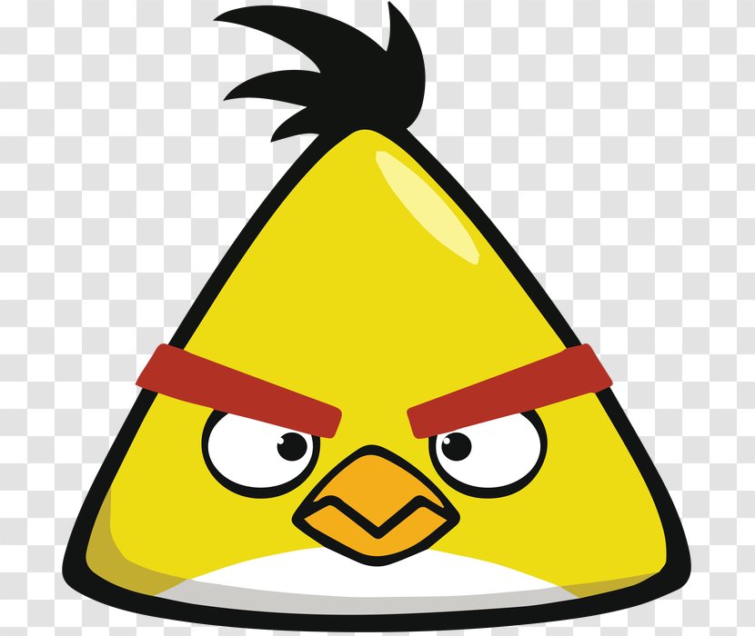 Angry Birds Space Yellow Clip Art - Beak - Bird Transparent PNG