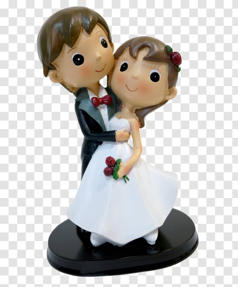 Bridegroom Marriage Wedding Photography - Figurine - The Bride And Groom Holding Transparent PNG