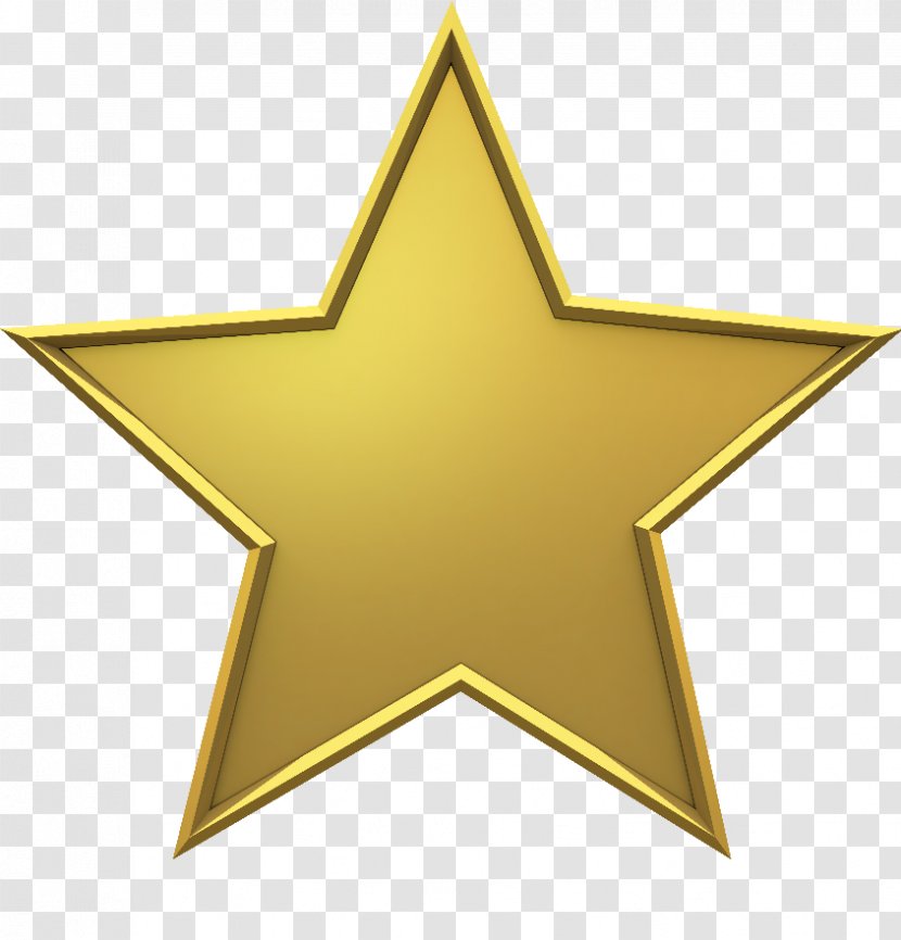 Star Clip Art - Symbol - Gold Stars Transparent PNG