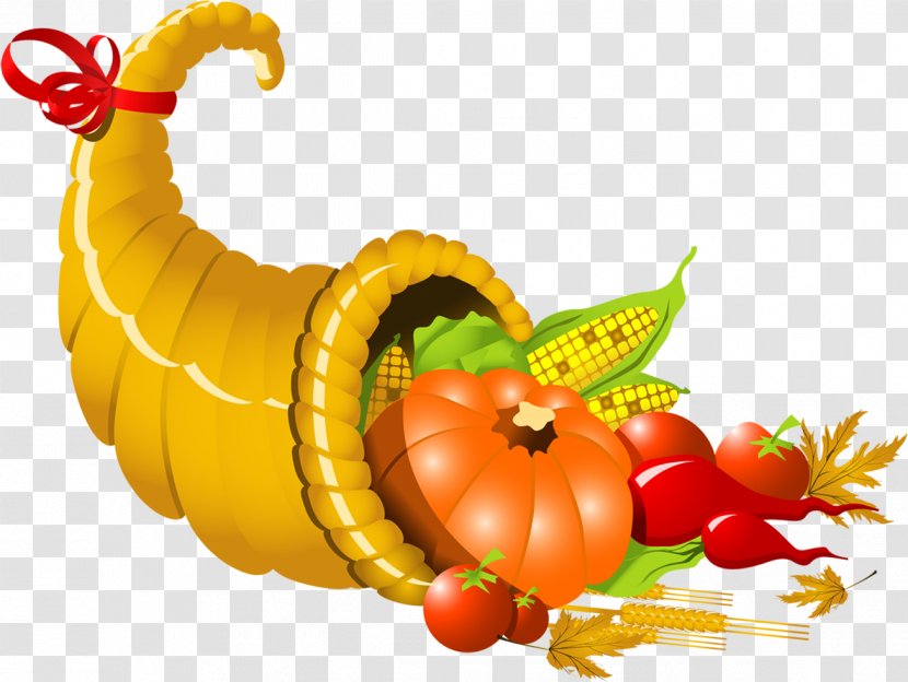 Cornucopia Thanksgiving Clip Art - Gourd - Autumn Plump Fruit Transparent PNG
