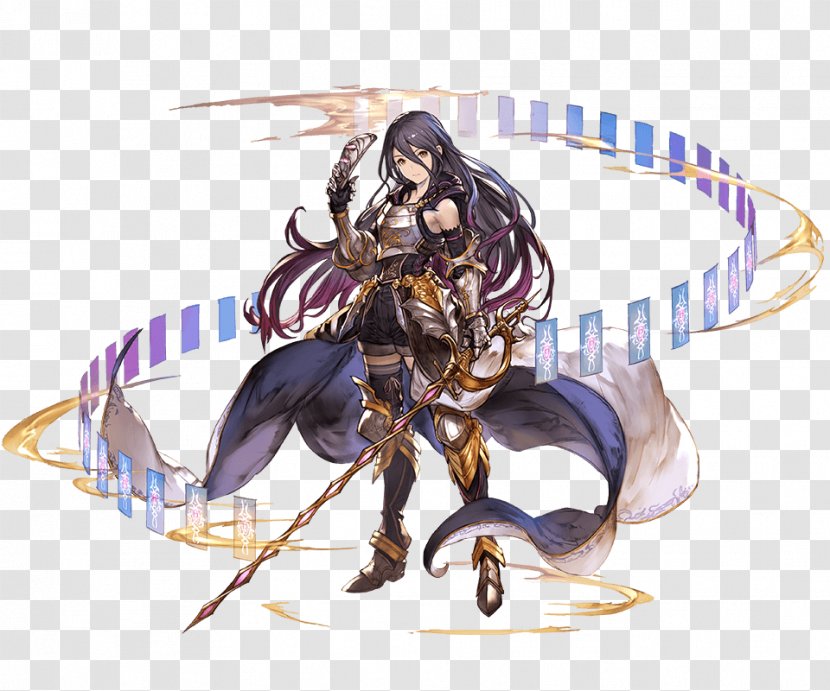 Granblue Fantasy Character Game Art - Frame - Female Characters Transparent PNG