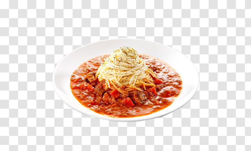 Spaghetti Recipe Side Dish Sauce - European Food - Brown Transparent PNG