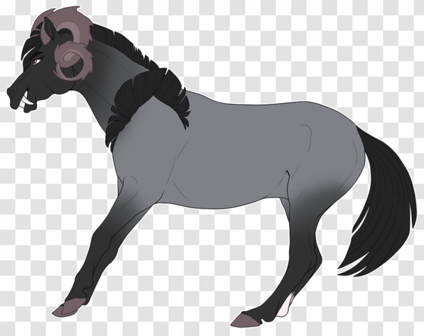 Mane Mustang Stallion Foal Colt - Rein - Degenerate Transparent PNG