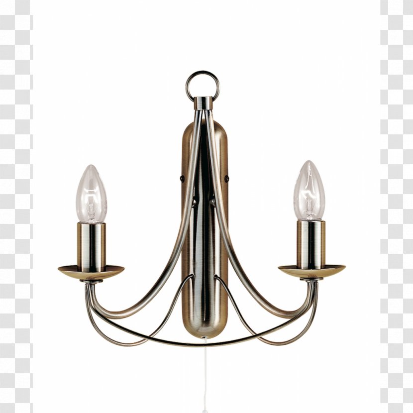 Lighting Light Fixture Chandelier Edison Screw - Lamp - Brass Transparent PNG