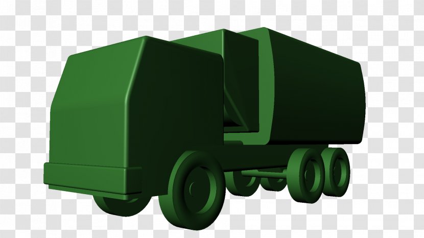 Car Motor Vehicle Machine Green - Garbage Truck Transparent PNG