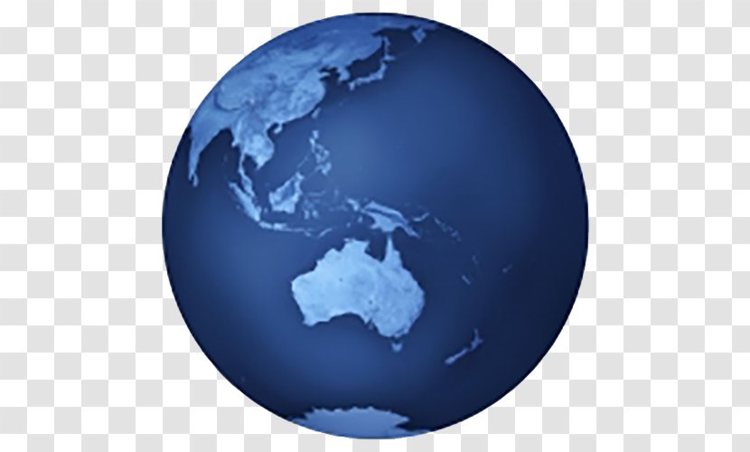Australia Globe Northern Hemisphere World - Blue Planet In Transparent PNG