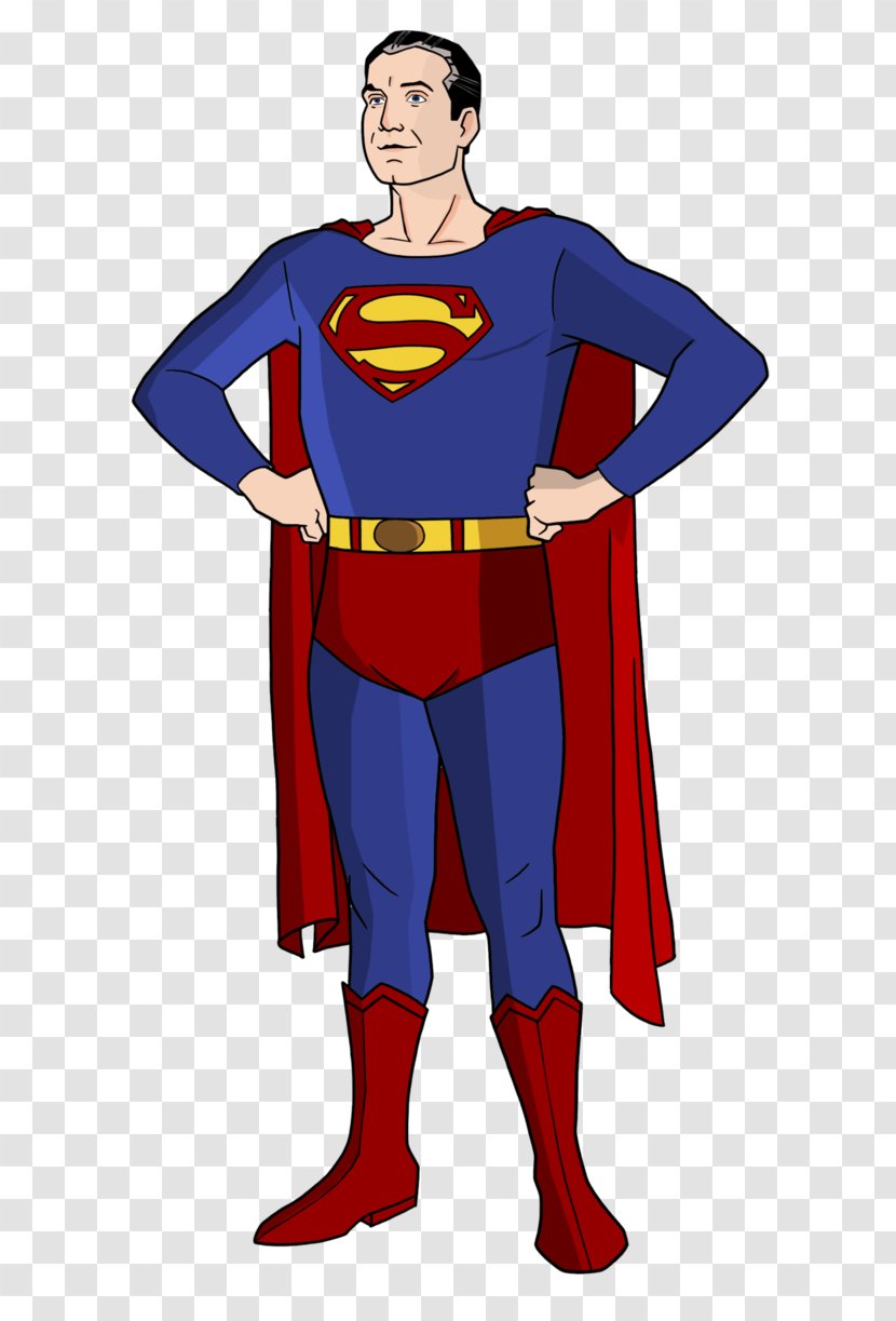 George Reeves Superman Logo Batman DeviantArt - Fictional Character Transparent PNG