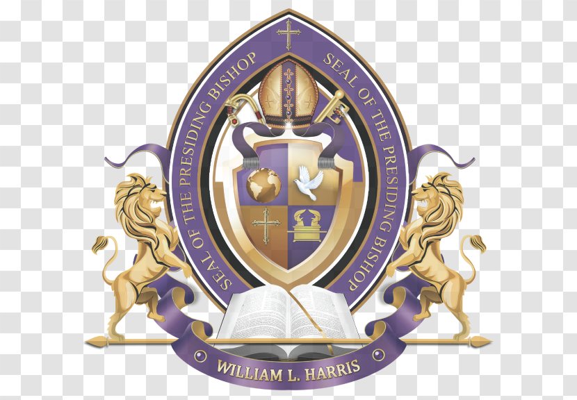 Bishop Church Of God In Christ Minister Pastor New Hope & Faith Inc - Blank Crest Transparent PNG
