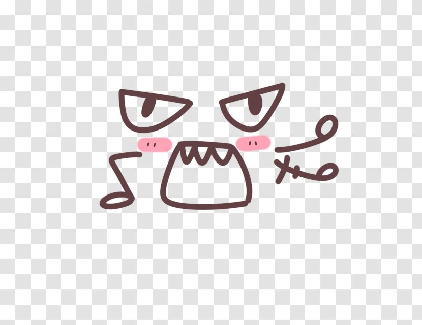 Image Drawing Cartoon Facial Expression - Text - Beautify Icon Transparent PNG