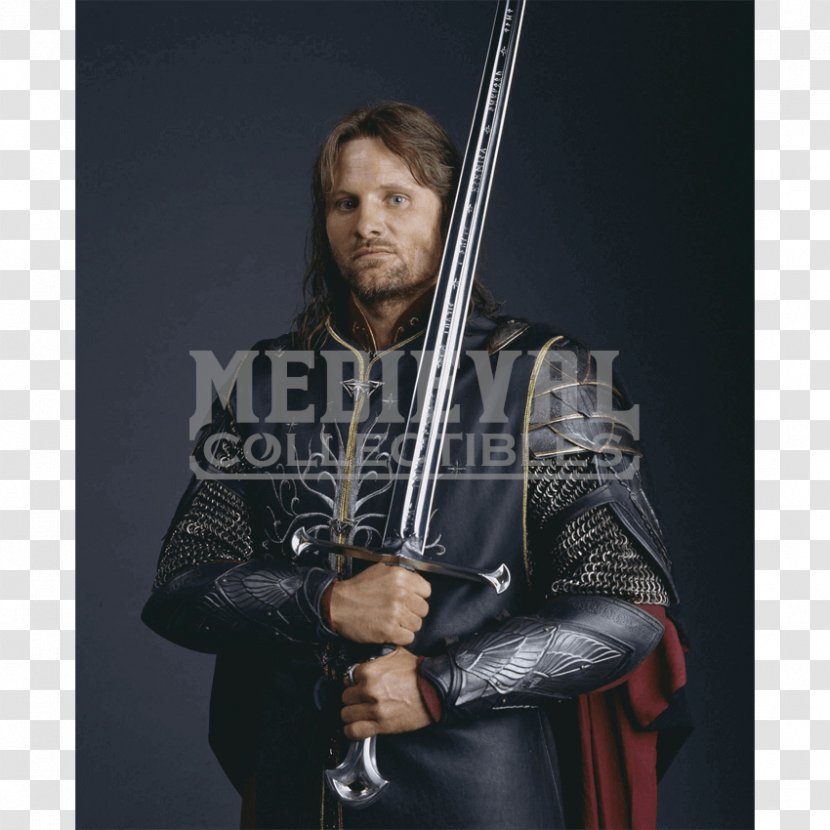 Aragorn The Lord Of Rings: Fellowship Ring Fantasy Sword - Material Transparent PNG