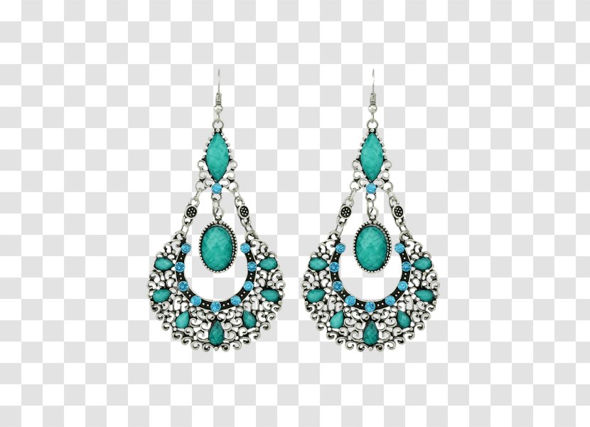 Earring Jewellery Silver Costume Jewelry Bead - Faux Stone Wall Murals Transparent PNG