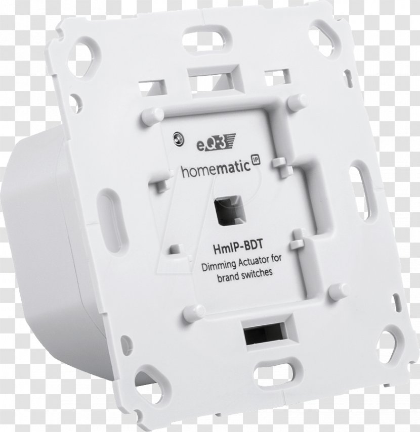 Homematic IP Wireless Dimmer Actuator HmIP-BDT Home Automation Kits Electrical Switches EQ-3 AG - Electronic Device - Homematic-ip Transparent PNG