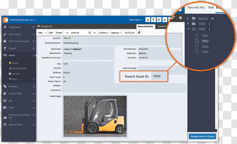 Software Asset Management Computerized Maintenance System Tracking - Technology - Automobile Parts Transparent PNG