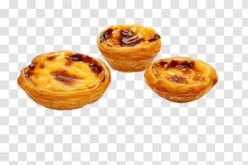 Egg Tart Cream Danish Pastry Custard - Dessert - Leisure Puffed Food Transparent PNG