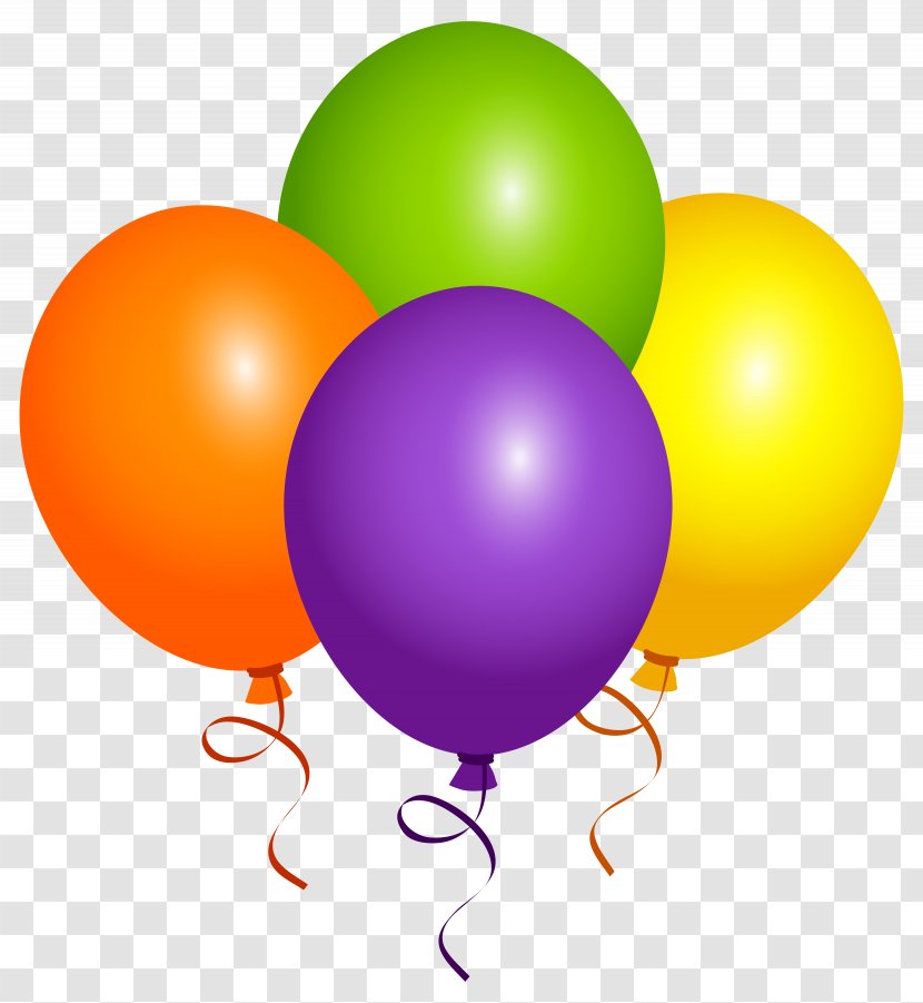 Balloon Party Birthday Clip Art - Supply Transparent PNG