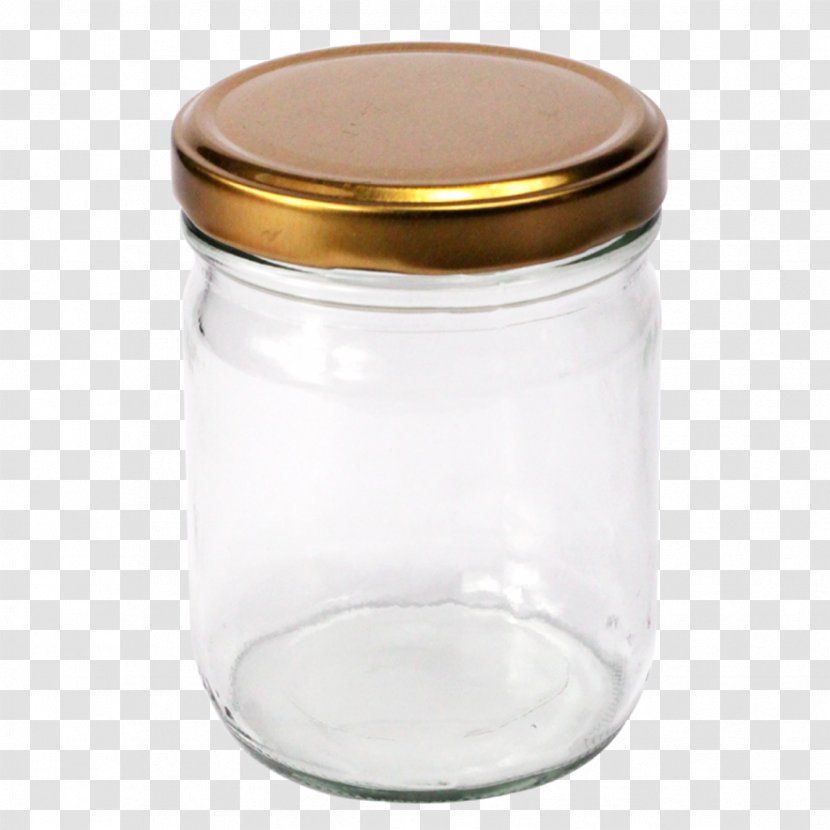 Mason Jar Glass Lid Envase Frasco - Container Transparent PNG