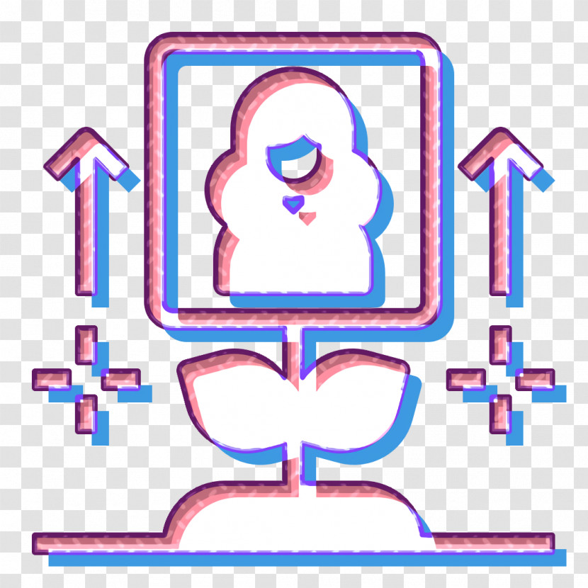 Management Icon Growth Icon Transparent PNG