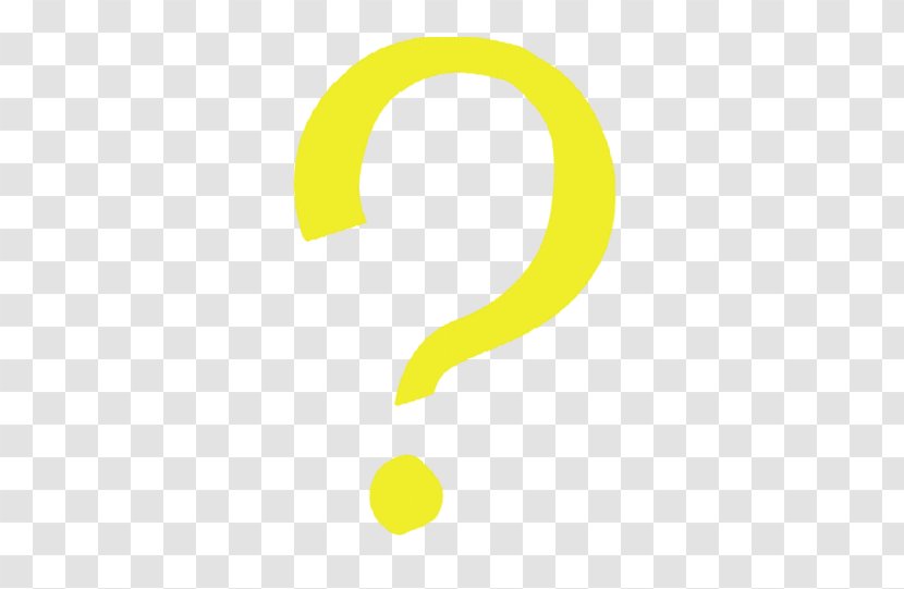 Desktop Wallpaper Logo Question Mark - Symbol - Yellow Transparent PNG