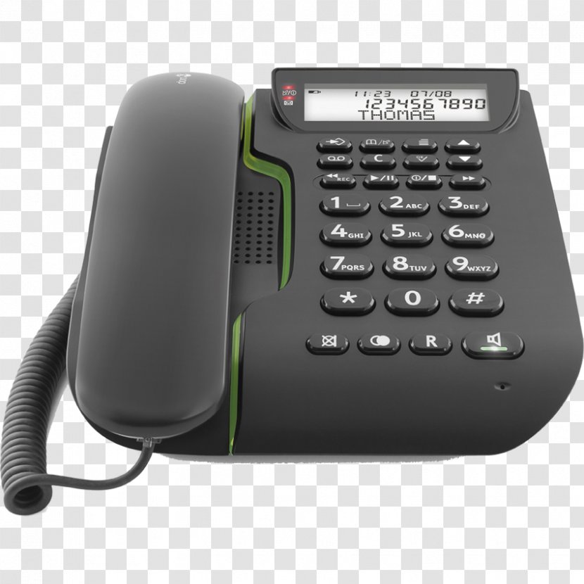 Telephone Answering Machines Home & Business Phones DORO Doro Comfort 3000 - Telecommunications - Fixe Transparent PNG