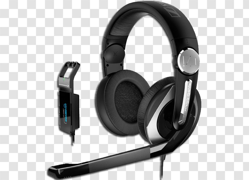 Microphone Headphones Sennheiser PC 333D Audio - 71 Surround Sound Transparent PNG