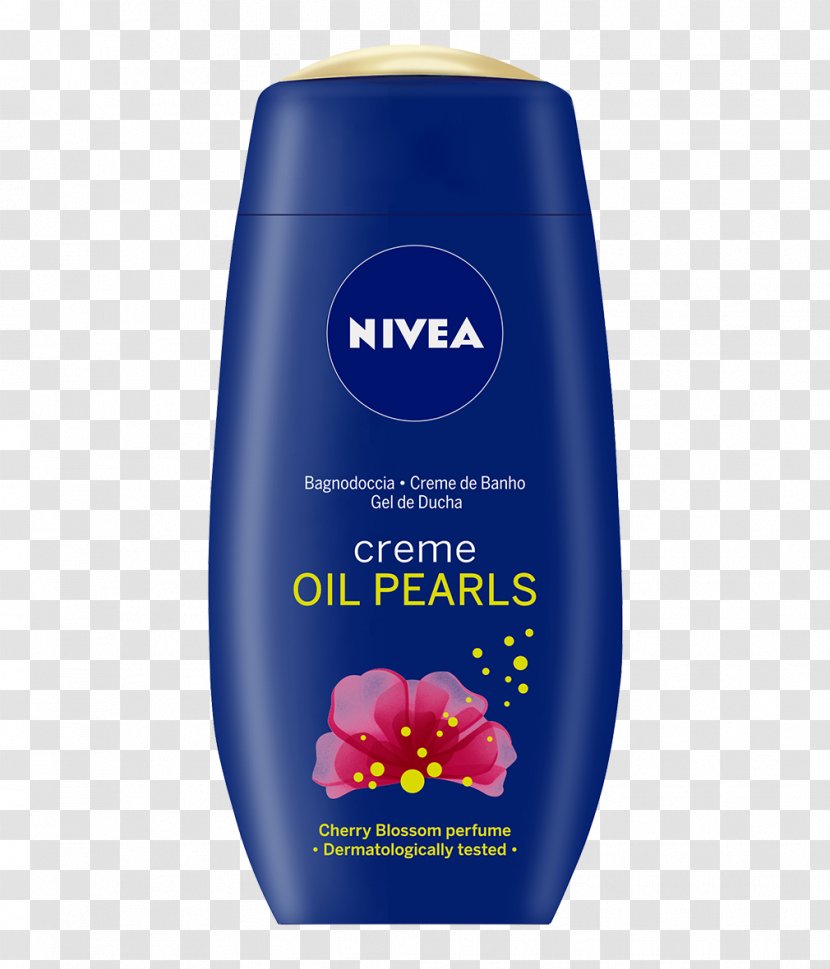 Lotion NIVEA Creme Shower Gel Cream - Oil Transparent PNG
