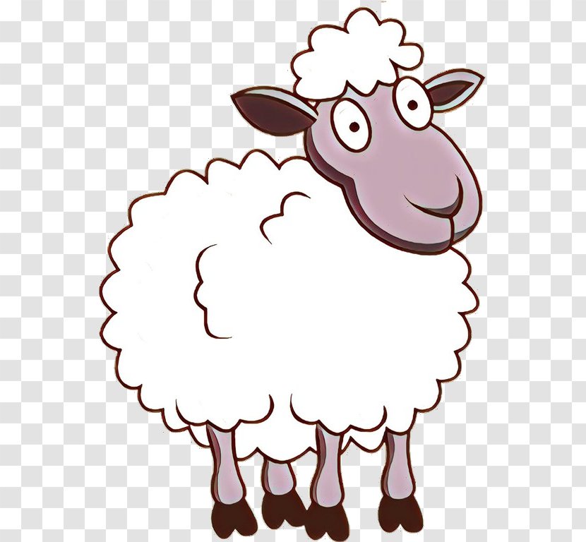 Sheep Cartoon Clip Art Cow-goat Family - Cowgoat - Livestock Snout Transparent PNG