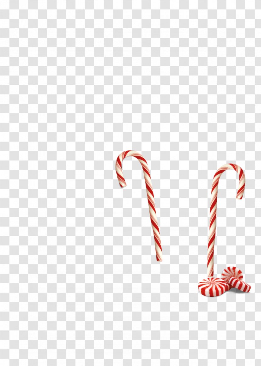 Candy Cane Christmas Transparent PNG