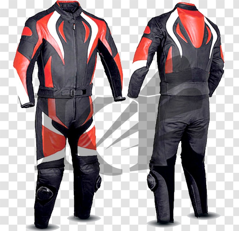 Leather Jacket Motorcycle Racing Suit Transparent PNG
