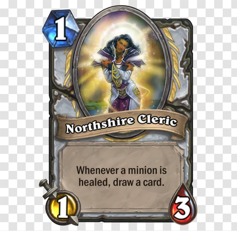 Hearthstone Northshire Cleric Priest Mana Expansion Pack - Potion Of Madness Transparent PNG