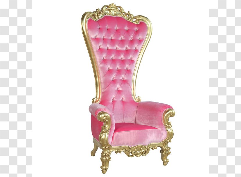 Coronation Chair Throne Queen Regnant Furniture - Foot Rests Transparent PNG