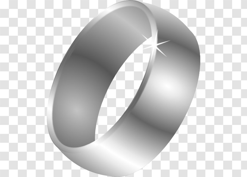 Wedding Ring Clip Art Mens Silver Ring* Jewellery - Necklace Transparent PNG