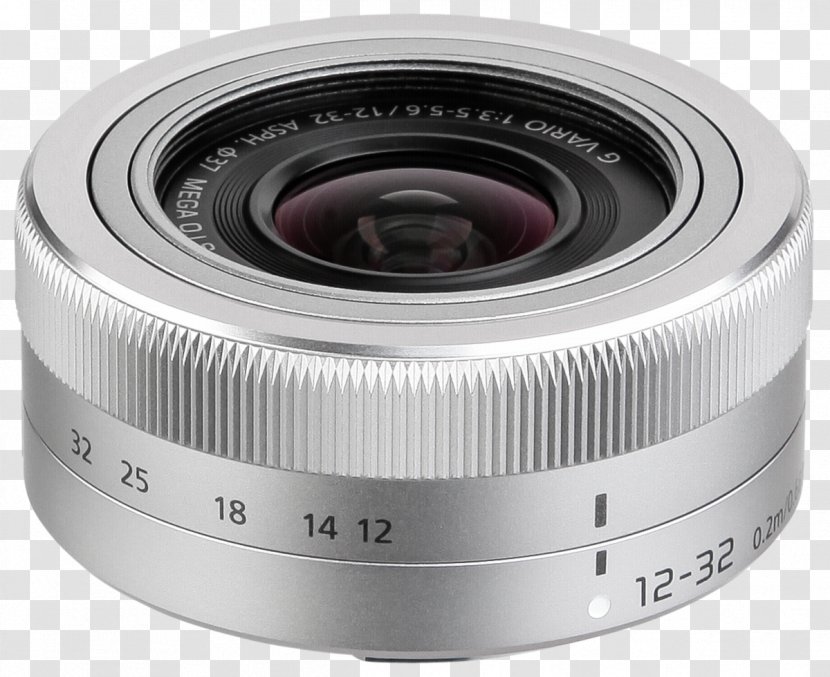 Camera Lens Panasonic 12-32mm F3.5-5.6 Mega OIS Lumix G Vario F/3.5-5.6 ASPH MEGA O.I.S. Micro System Transparent PNG